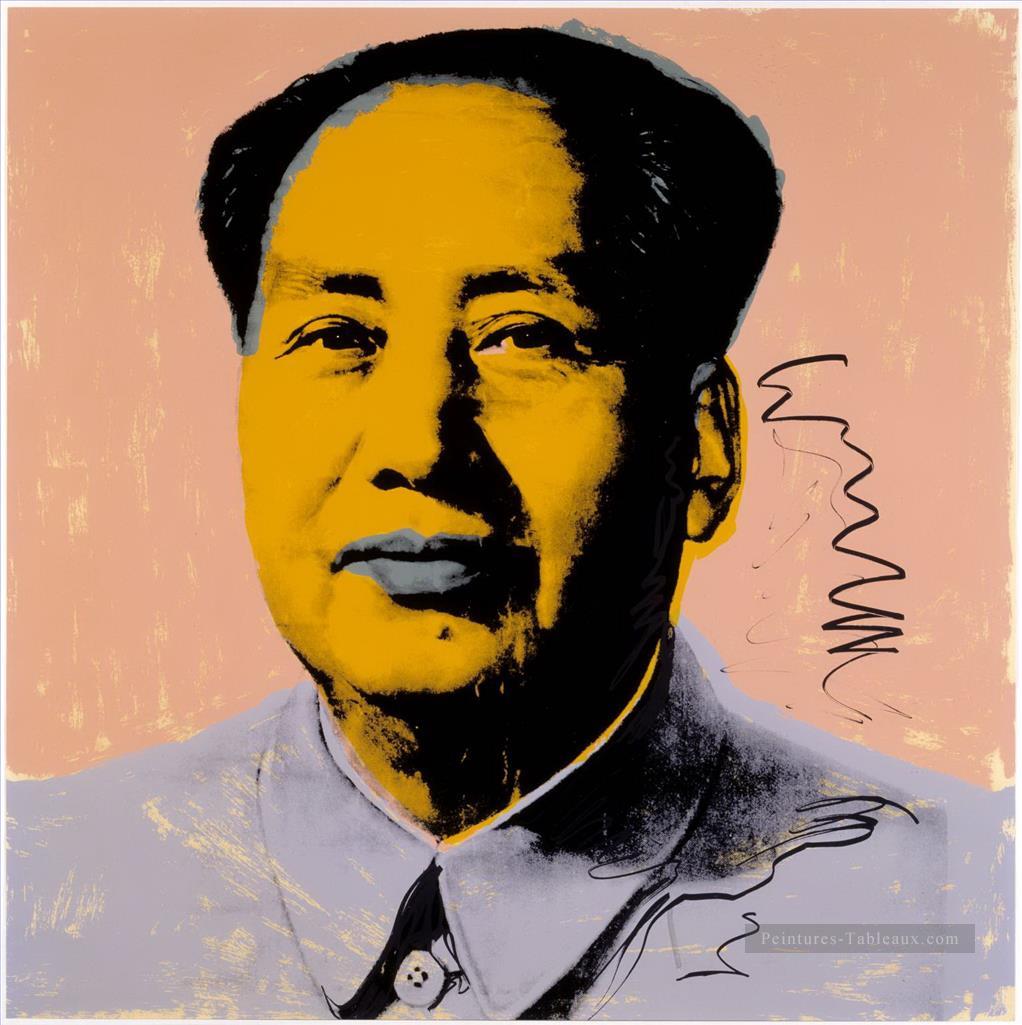 毛沢東 9 アンディ・ウォーホル油絵